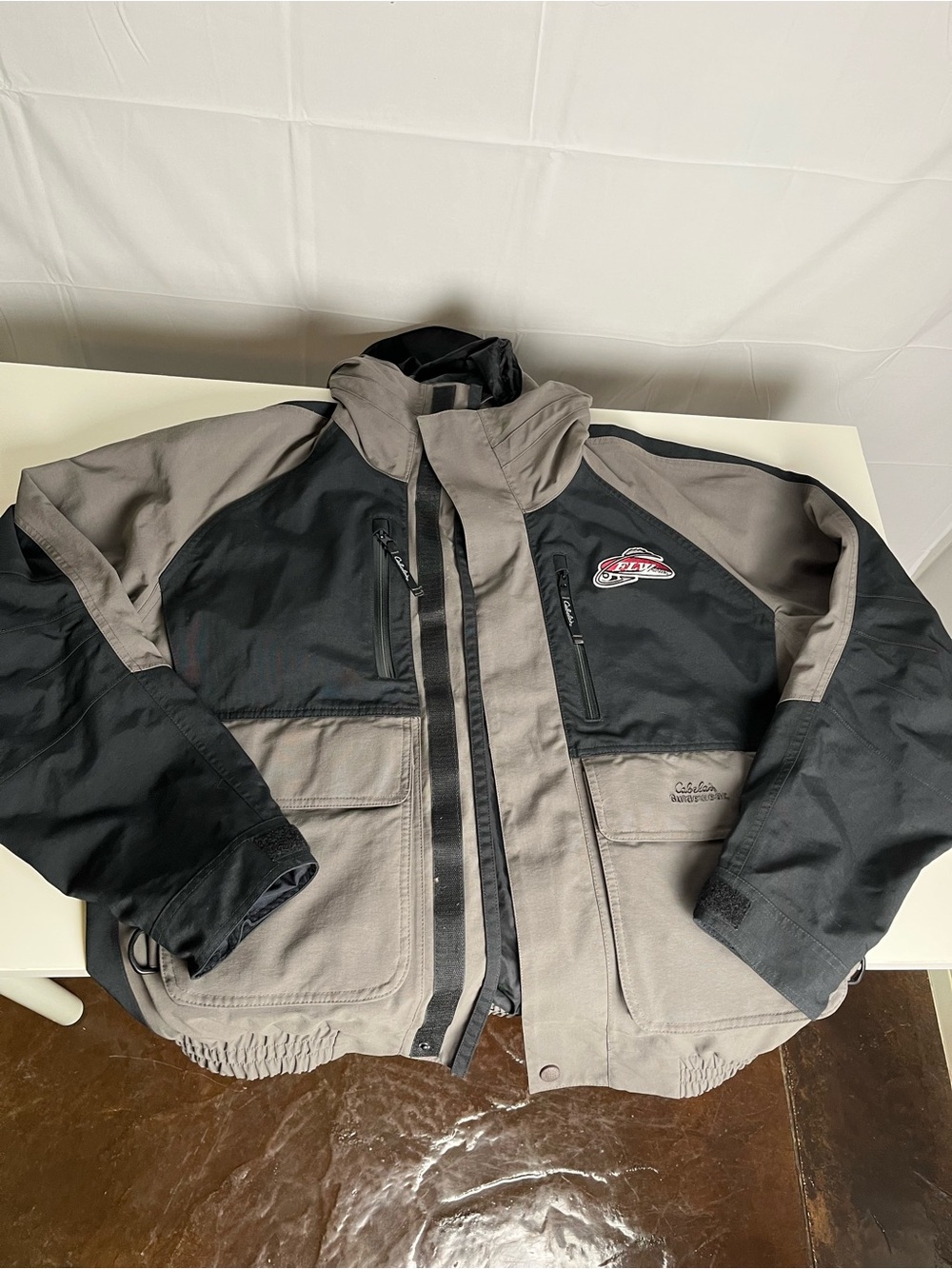 Cabela's Two-Tone Black & Gray Performance Jacket